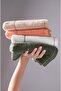 Carmine - Extra Soft, Modern 100% Cotton 50x90 CmHand / Face Towel Set