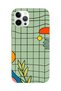 iPhone 12 Pro Max Compatible Line Design Green Launch Phone Case