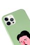 iPhone 13 Pro Compatible Nikola Tesla Designed Green Launch Phone Case - 3