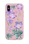iPhone XS Max Compatible Winter Flower Design Powder Launch Phone Case