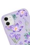 iPhone 11 Compatible Winter Flower Design Lilac Launch Phone Case - 3