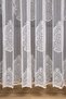 New Damaks Pattern Knitted Tulle Curtain, 400x260 Sparse Pleat 1/2 - 4