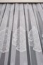 New Damaks Pattern Knitted Tulle Curtain, 400x260 Sparse Pleat 1/2 - 6
