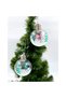 Christmas Dear Snowman Lighted Luxury Collectible Terrarium Jar Pine Tree Ball Ornament Decor Single