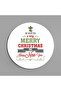 New Year Series New Year Digital Printed 4-Piece Wooden Coasters Model 004 - 5