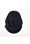 Black Brim Lined Knitwear Knitted Beret to Reflecish Your Style - 4