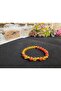 Unisex Citrine and Agate Natural Stone Bracelet - 4