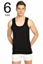 Men's Black Pack Rib Classic Athlete Set of 6 - 2