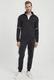 Men's Black Diver Fabric Tracksuit Set - 8