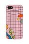 iPhone 7 - 8 - Se Compatible Line Design Powder Launch Phone Case