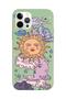 Solar Retro Designed Green Launch Phone Case Compatible with iPhone 13 Pro Max