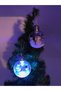 Christmas Dear Snowman Lighted Luxury Collectible Terrarium Jar Pine Tree Ball Ornament Decor Single - 6