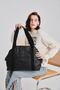 Smb3082 Black Women's Hand Suitcase and Sports Bag - 2