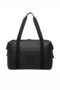 Smb3082 Black Women's Hand Suitcase and Sports Bag - 4
