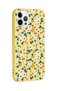 iPhone 13 Pro Max Compatible Flower Garden Design Yellow Launch Phone Case - 2