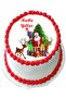 Edible Cake Official New Year's Cake Cake Official Suitable for 6-8-10 People Cake 16 cm - 2