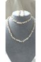 Real Natural Pearl Set with Gold Plated