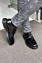 Eva Sole Lace Up Leather Black Shoes - 3