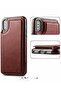 Iphone X Card Holder Case Smart Luxury Case with Wallet - 4