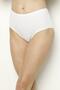 Women's 9-Pack White Cotton Lycra High Waist Bato Panties - 2