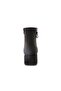 Women's Blunt Toe Zipper Accessory Heeled Ankle Boots Black Suede 294112821 - 5