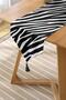 Zebra Skin Patterned Digital Printed Modern Runner - 2