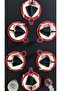 Liquid Proof Care Free Table Cloth Black + 12 Napkins