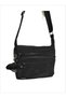 Women's Black Clinker Postman Crossbody Bag with Plenty of Pockets - 3
