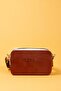 Women's Brown Special Design Two Compartment Box Shoulder Bag - 3