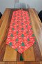 Christmas Pine Tree Patterned Tassel Runner - 2