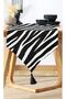 Zebra Skin Patterned Digital Printed Modern Runner