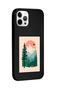 iPhone 13 Pro Compatible Lake Forest Designed Black Launch Phone Case - 2