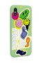 iPhone XS Max Compatible You Can Sad Smile Designed Green Launch Phone Case - 2
