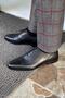 Special Production Neolite Sole Laced Black Antique Classic Shoes - 2