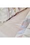 Franela Lilac Double Cotton Duvet Cover Set, Cotton Blanket Set - 6