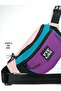 Unisex Colorful Shoulder and Waist Bag - 4