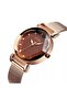 Women's Wristwatch Straw Cord Analog Screen