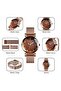 Women's Wristwatch Straw Cord Analog Screen - 3