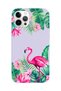 iPhone 13 Pro Compatible Tropical Flamingo Design Lilac Launch Phone Case