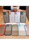 iPhone 12 Compatible Khaki Green Frosted Huskarl Double Fold Silicone Pc Case - 4