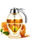 Acrylic Honey Jar with Pump - Honey - Jam Dispenser