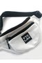 Unisex White Colored Shoulder and Waist Bag - 4