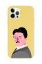 iPhone 12 Pro Max Compatible Nikola Tesla Design Yellow Launch Phone Case