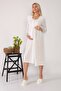 Maternity Maternity 2406 Ecru Maternity Maternity Set of 7 with Hijab - 2