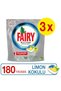 Platinum Dishwasher - Lemon Scented Detergent, 60X3 Washing Capsules - 2