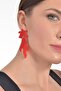 WOMEN'S COLORFUL PLEXY DESIGN FLAME EARRINGS