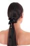 Hahai Women's Beaded Tassel Detailed Scrunchie Buckle - 2
