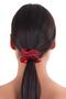 Hahai Women's Gingham Ribbon Detailed Scrunchie Buckle - 2