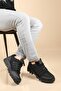 Unisex Black Warm Lining Short Boots