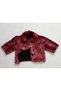 Gift Burgundy Colored Baby Girl Jacket - 2